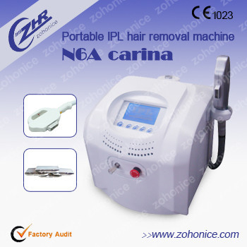 Machine de rajeunissement de la peau professionnelle Ipl Machine de rasage des cheveux