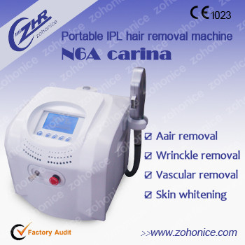Machine de rajeunissement de la peau professionnelle Ipl Machine de rasage des cheveux